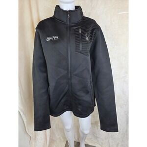 Spyder Mens Mustang GTD Performance Full Zip Jacket Black XL Racing Automotive